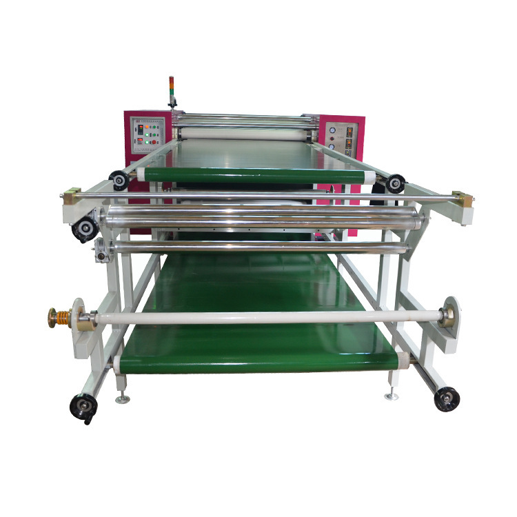 HT-RTR manufacturer  Guangdong multi-functional roll to roll heat press machine rollers  