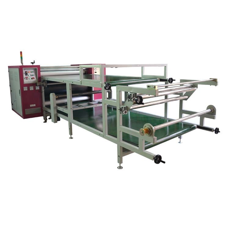factory wholesale roller Calendar press rotary textile heat transfer fabric sublimation stamping machine  