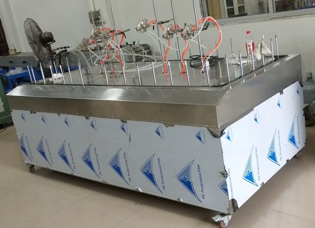 Factory  Mini spraying paint machine for glass bottle painting machine  