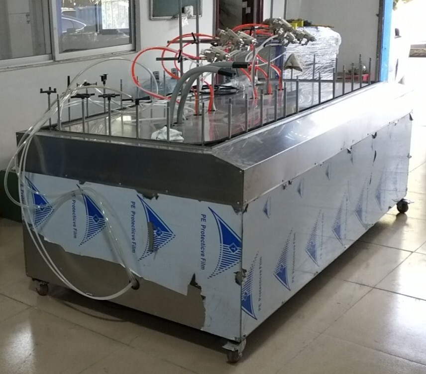 Factory  Mini spraying paint machine for glass bottle painting machine  