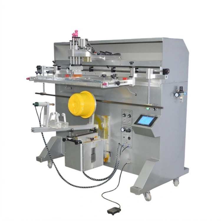 Automatic Loading and Unloading Rotary 4, 6 Station Bottle Glass Cup Screen Printer