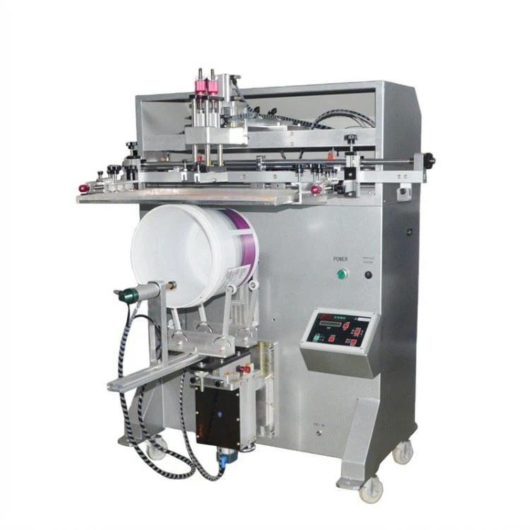 Plastic Cup Paper Cup Multi Station Vertical Rotary Screen Printing Machine
