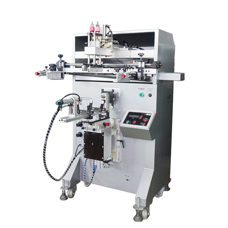 Automatic Loading and Unloading Rotary 4, 6 Station Bottle Glass Cup Screen Printer