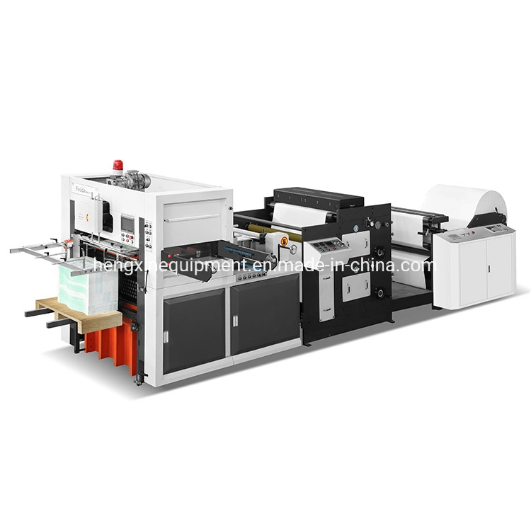 Paper Cup Printing and Die Cutting Machine