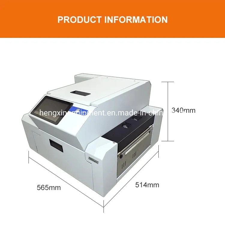 Roll to Roll Label Printing Machine for Shoe Box Labels and Food Package Labels Printing