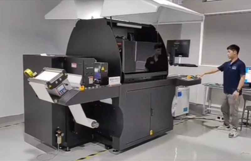 324mm Large Format Roller Color Label Printing Machine