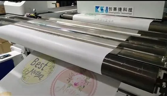 1200mm Large Format Roll to Roll Color Label Digital Printer