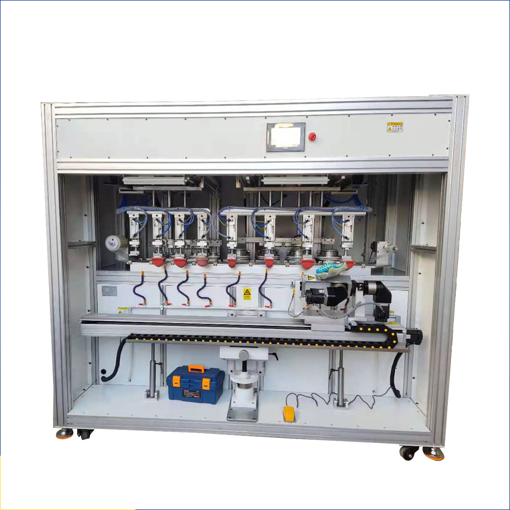 multi color 6,7,8 color rotary automatic pad printing machine price  