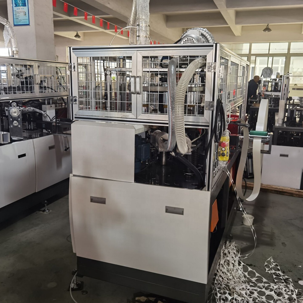 Automatic production paper cup forming machine   