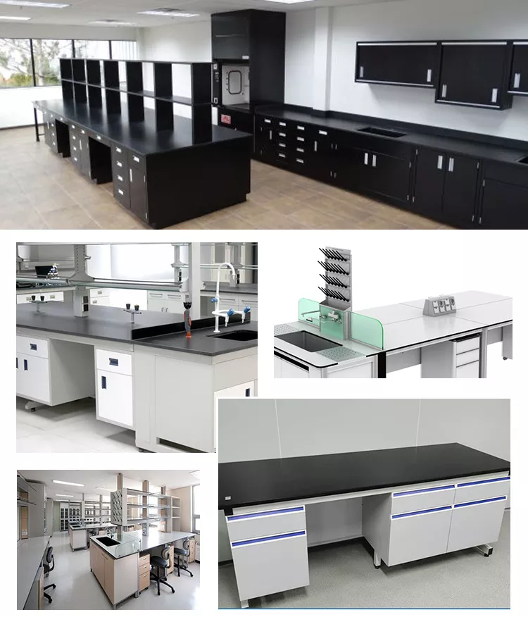 Chemical Laboratory Workbench, Lab Table & Furniture Manuafcturer in China Steel Chemical Laboratory Workbench