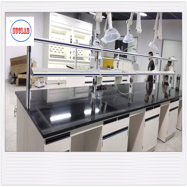 Customized Made Science Lab Furniture Laboratory Bench Microbiology Chemistry Laboratory Table Equipment 