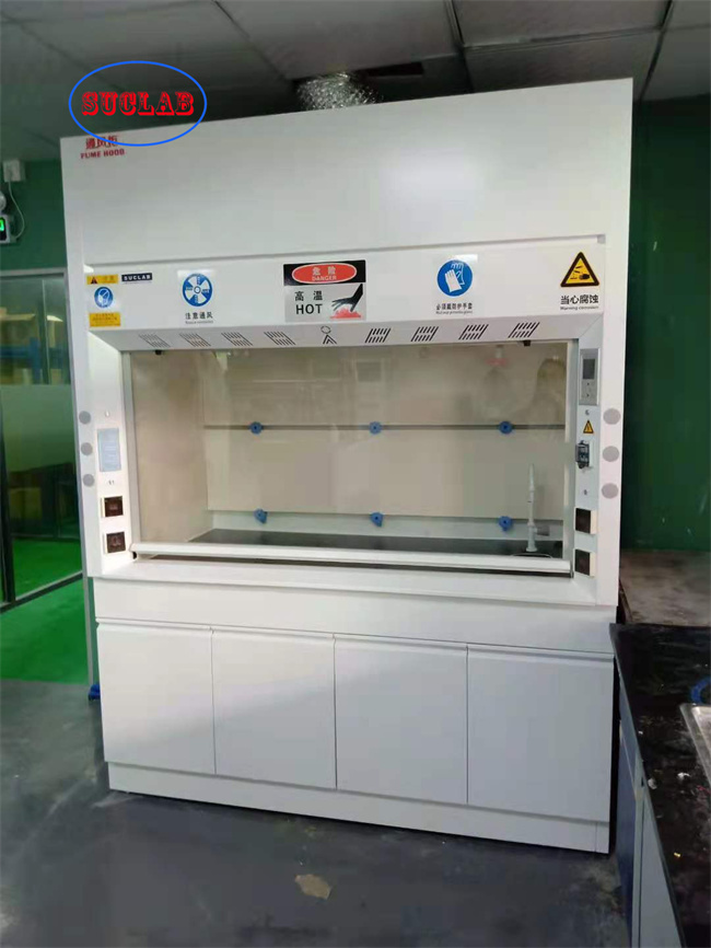Chemical Resistant Lab Fume Cupboard Lab Equipment 