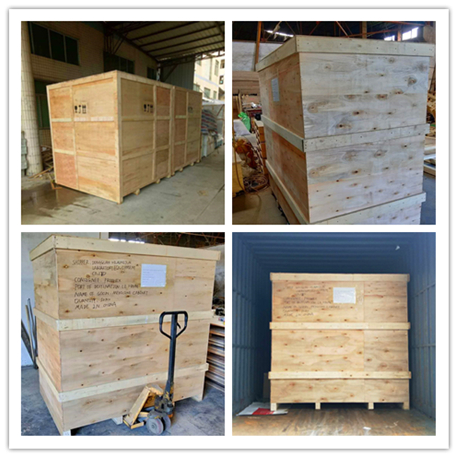 Epoxy Coated Steel Frame And Wood Laboratory Worktable With Lab PP Sink