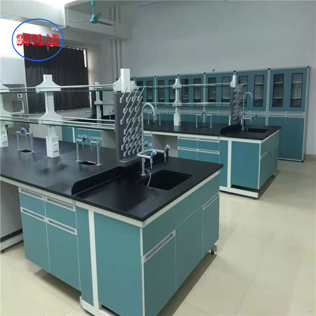 Lab Bench  Furniture  For Epoxy Resin Worktop Manufacturers with Sink 