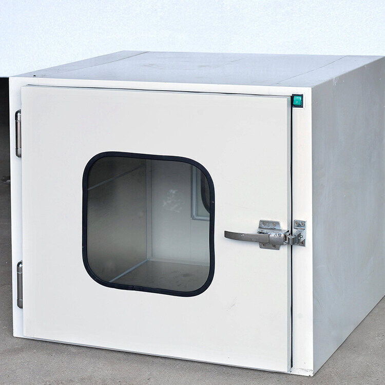 304  Stainless Steel Laboratory Pass Box Static Electrical Interlock Clean Room Pass Through Box 