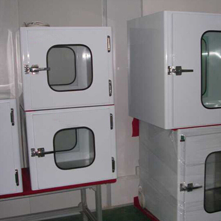 304  Stainless Steel Laboratory Pass Box Static Electrical Interlock Clean Room Pass Through Box 