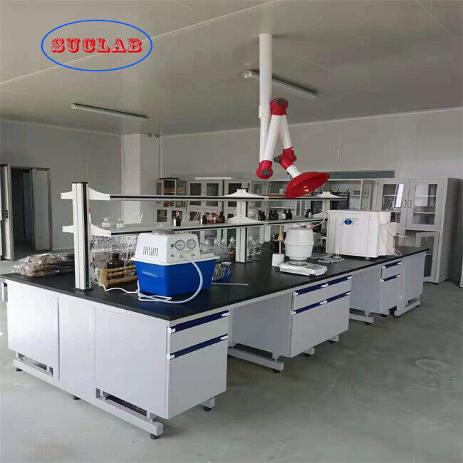 Factory Manufacture General School Laboratory Furniture Equipment Lab Phenolic Material Table Laboratory Workbench