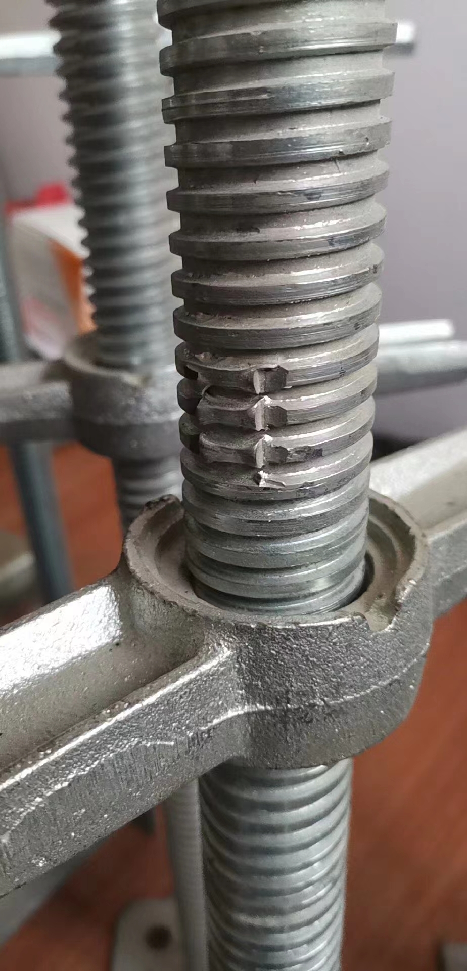 Scaffolding Jack Screw Jack base Scaffolding Electro galvanized adjustable base jack scaffolding