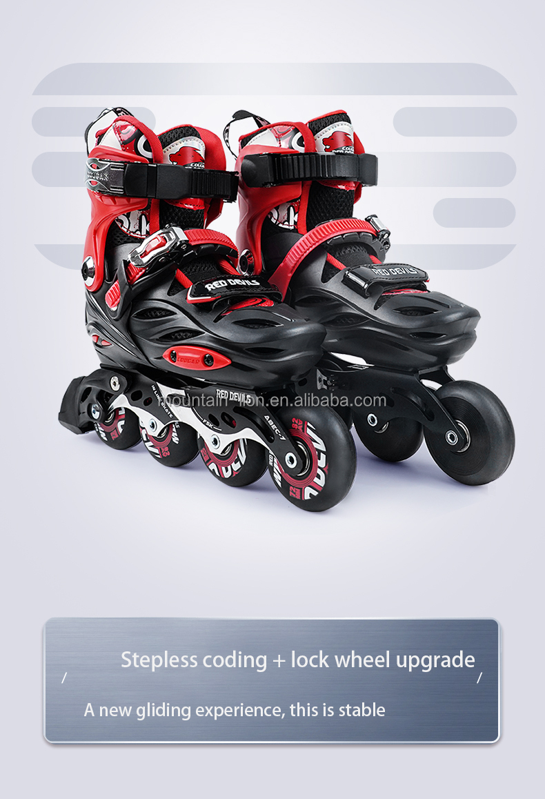 E-Commerce Top Quality Cougar Inline Skates Flashing Roller Skates Patines Kids Skates Shoes Adjustable Skates,CR5-Y