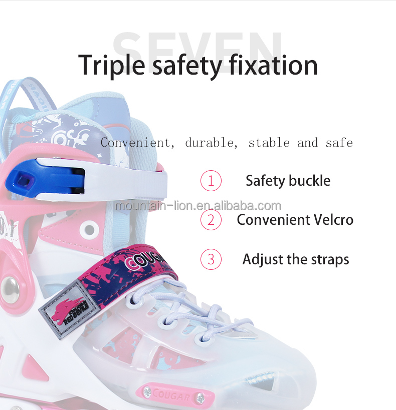 Fitness freestyle Club Training Adjustable Inline Skates Shoes For Kids Boys Girls Adults Skating Adjustable Skates,CR5-X
