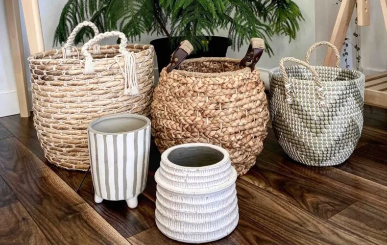 JUTE BASKETS FOR YOUR INDOOR PLANTS