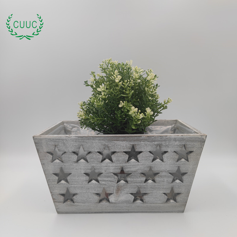 Large Wooden Planters | Garden Flower Pot