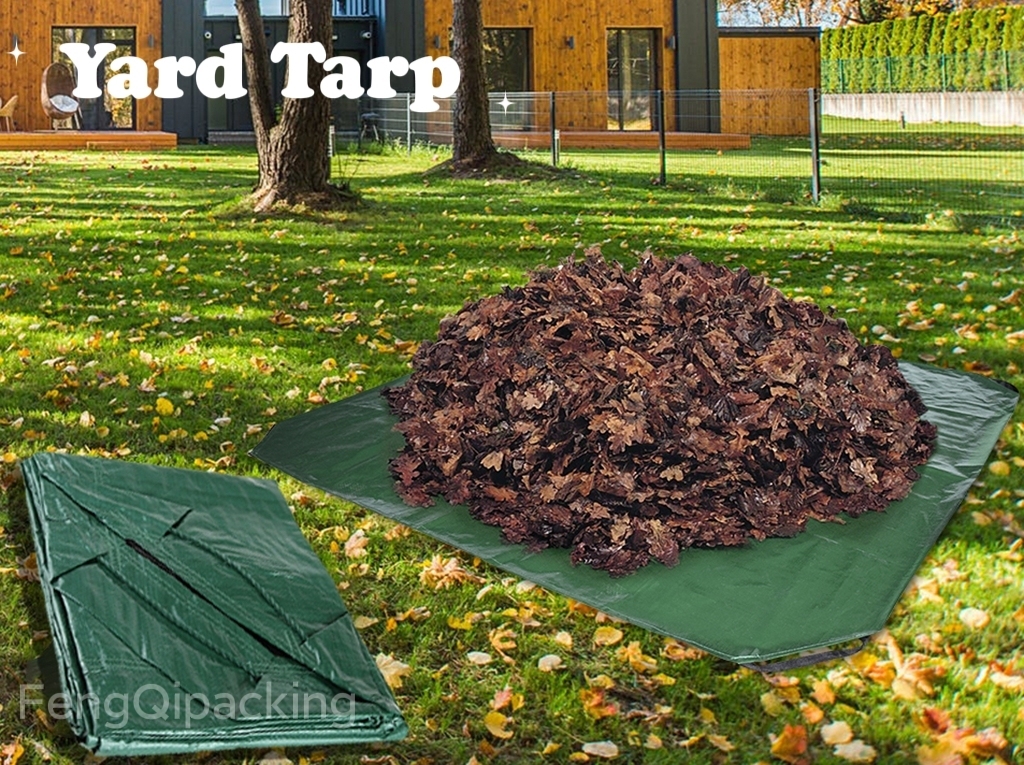 Special sewing Tarps of Yard tarp PE tarpaulin garden tools with ropes