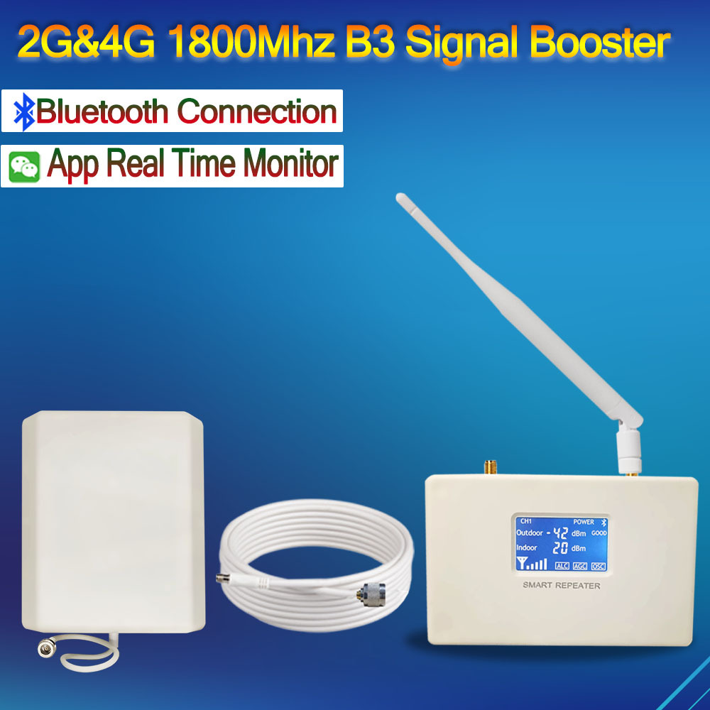 DCS/LTE 4G 1800Mhz Band3 Signal Booster Celullar Amplifier 2G 4G