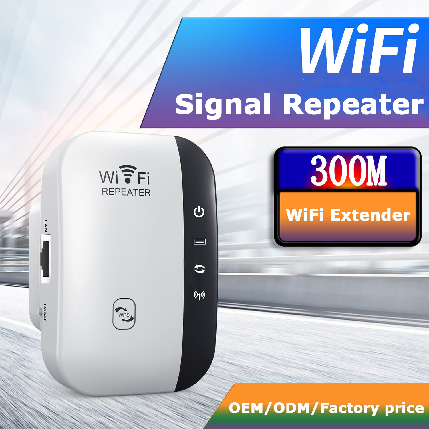 Newest WiFi repeater 300Mbps, wireless signal amplifier, extended network, wifi router for home office