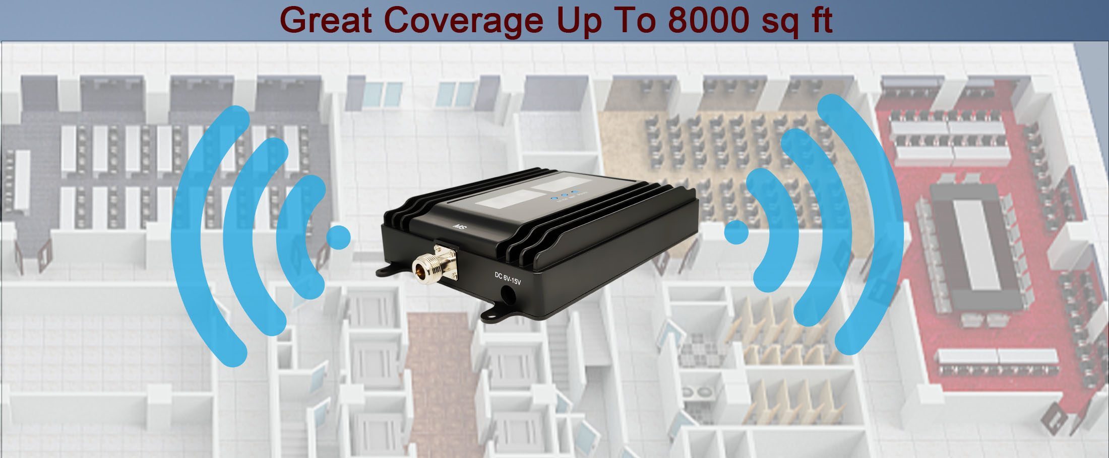 3G 4G 5G Signal Booster Amplifier Cell Booster GSM Cellular 5G Repeater Eight Bands FCC Approval Smart LCD With Full Kit Work For All Carriers in the US And Canada included AT&T,T-mobile,Verizon Up to 8,000 sq ft coverage