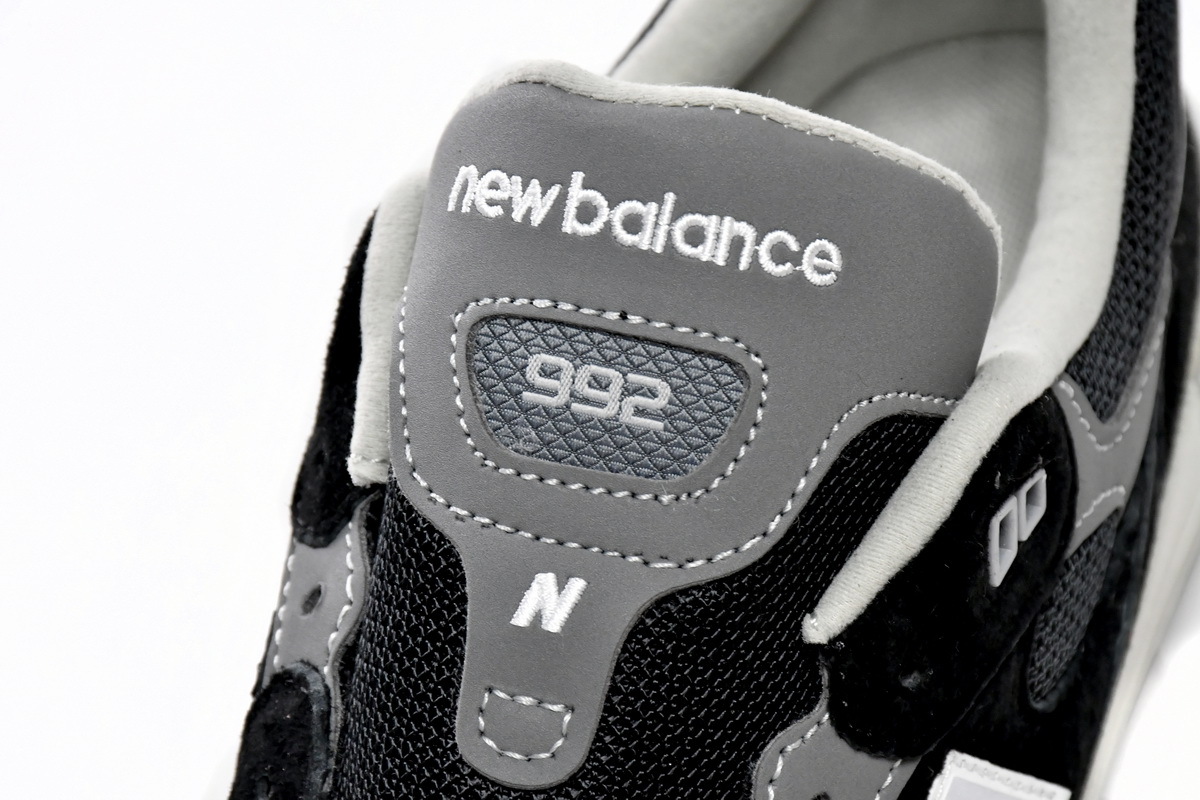 OG New Balance 992 Black Ash，M992EB