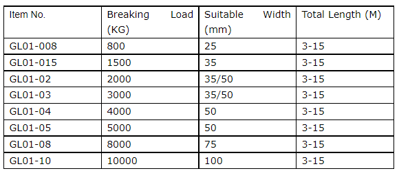 2 Inch 50mm 5000kg Double J  ratchet tie down strap