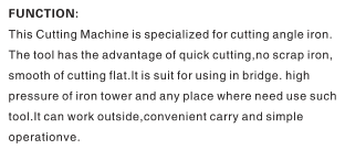 Hydraulic Angle Iron Cutting Machine