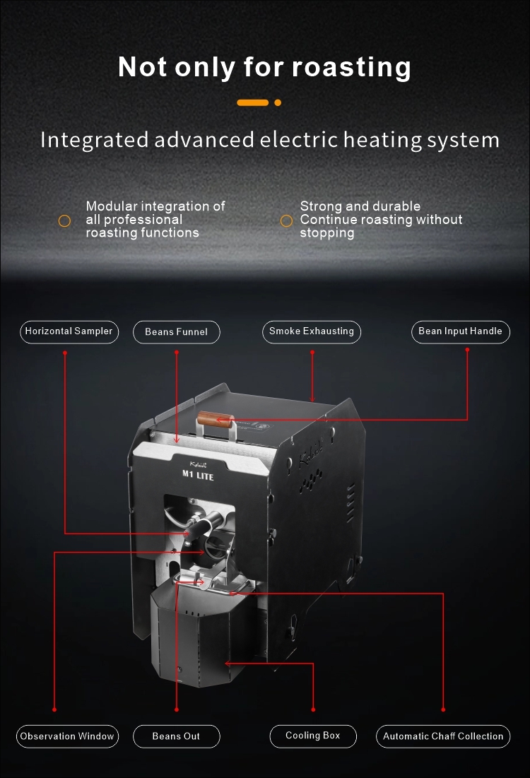 Kaleido M1 LITE MINI SERIES 200g Coffee Roaster Artisan System