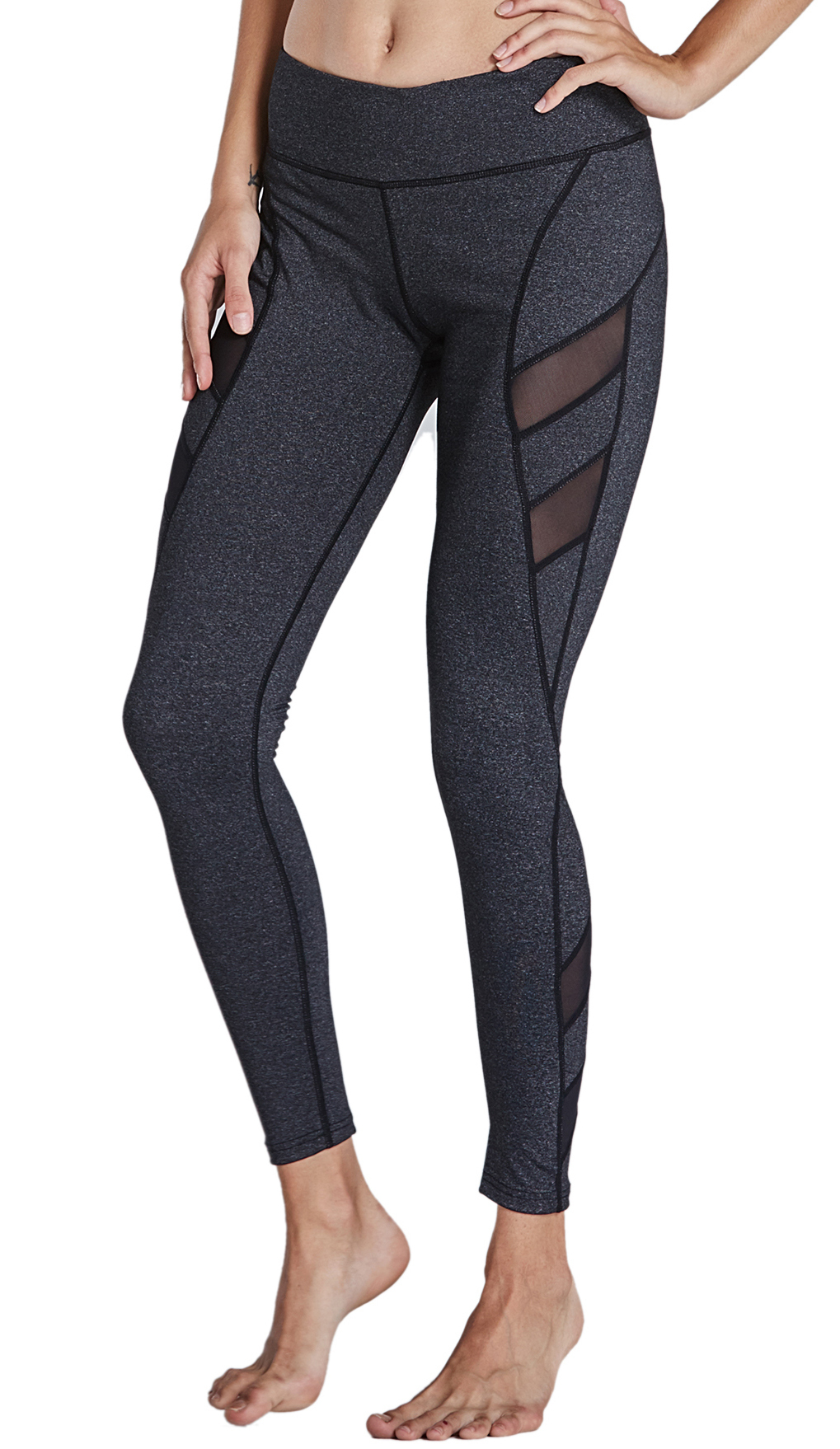 mesh workout tights