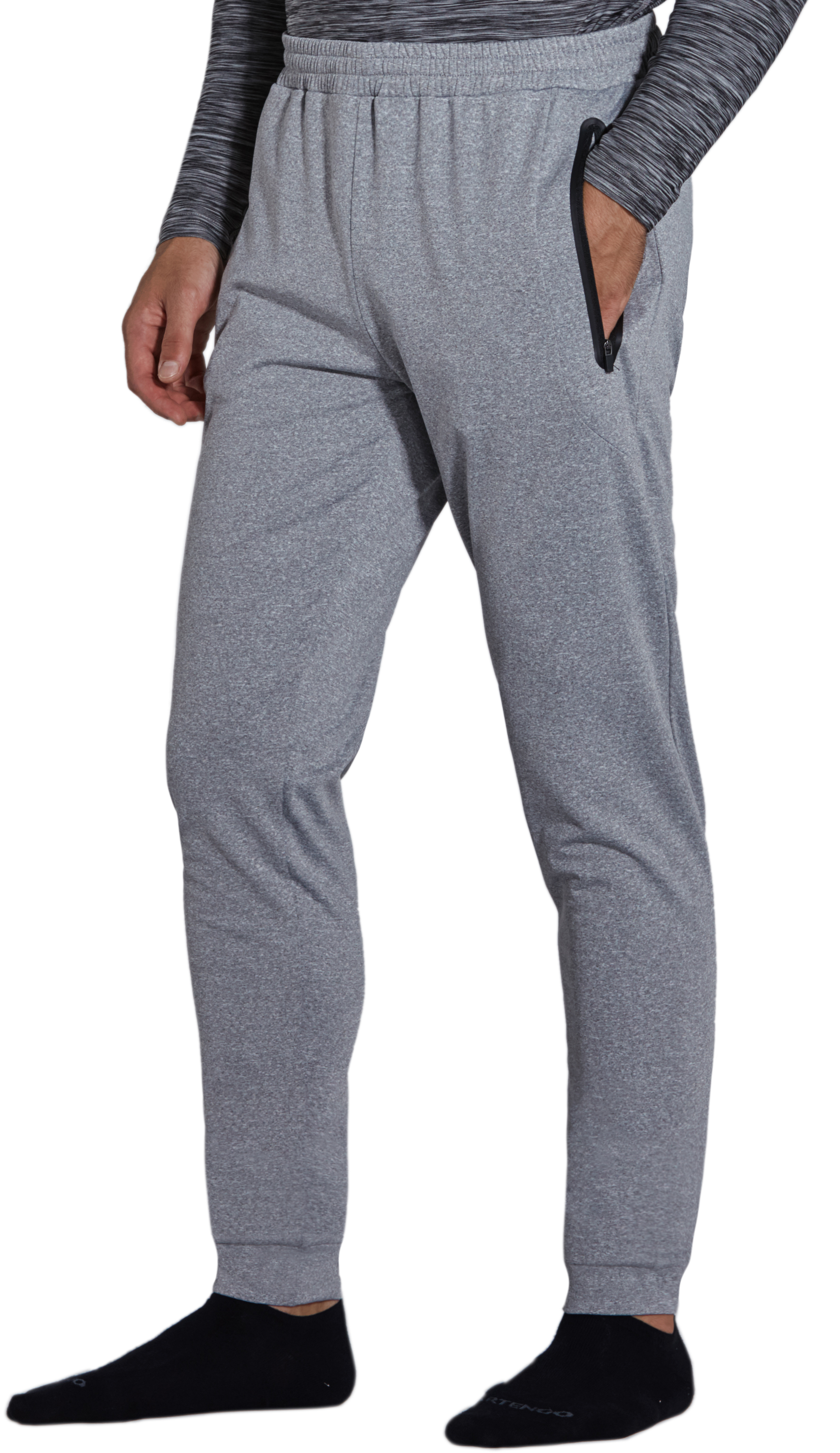 sweatpants with cuffed bottoms