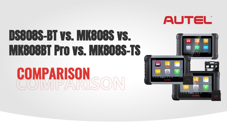 Autel MK808BT Pro vs. DS808S-TS vs MS908S Pro2 vs. Elite 2 Pro, by  AutelShopDE