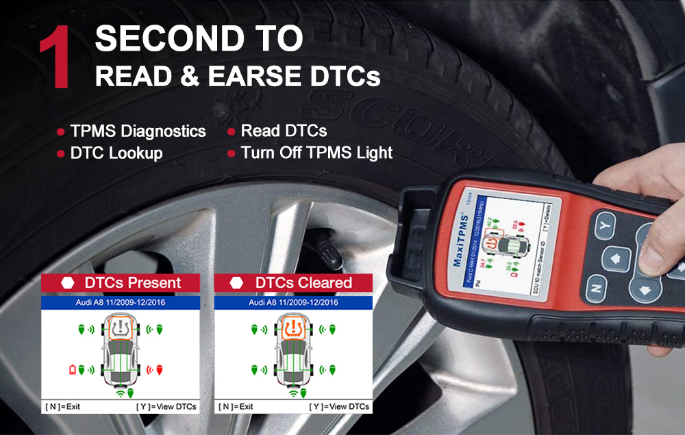 2023 Autel MaxiTPMS TS508 TPMS Programming Tool Lifetime Free Update