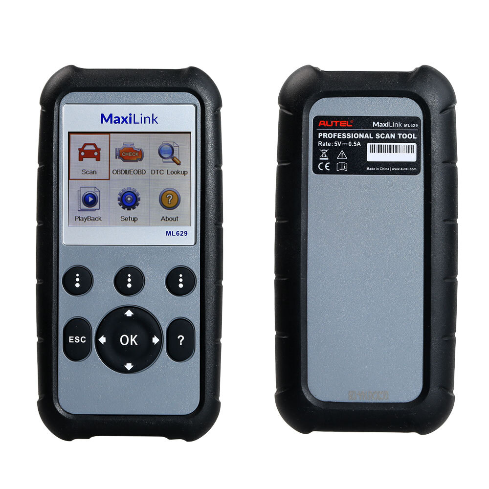 Autel MaxiLink ML629 ABS Airbag Code Reader Check Engine Transmission