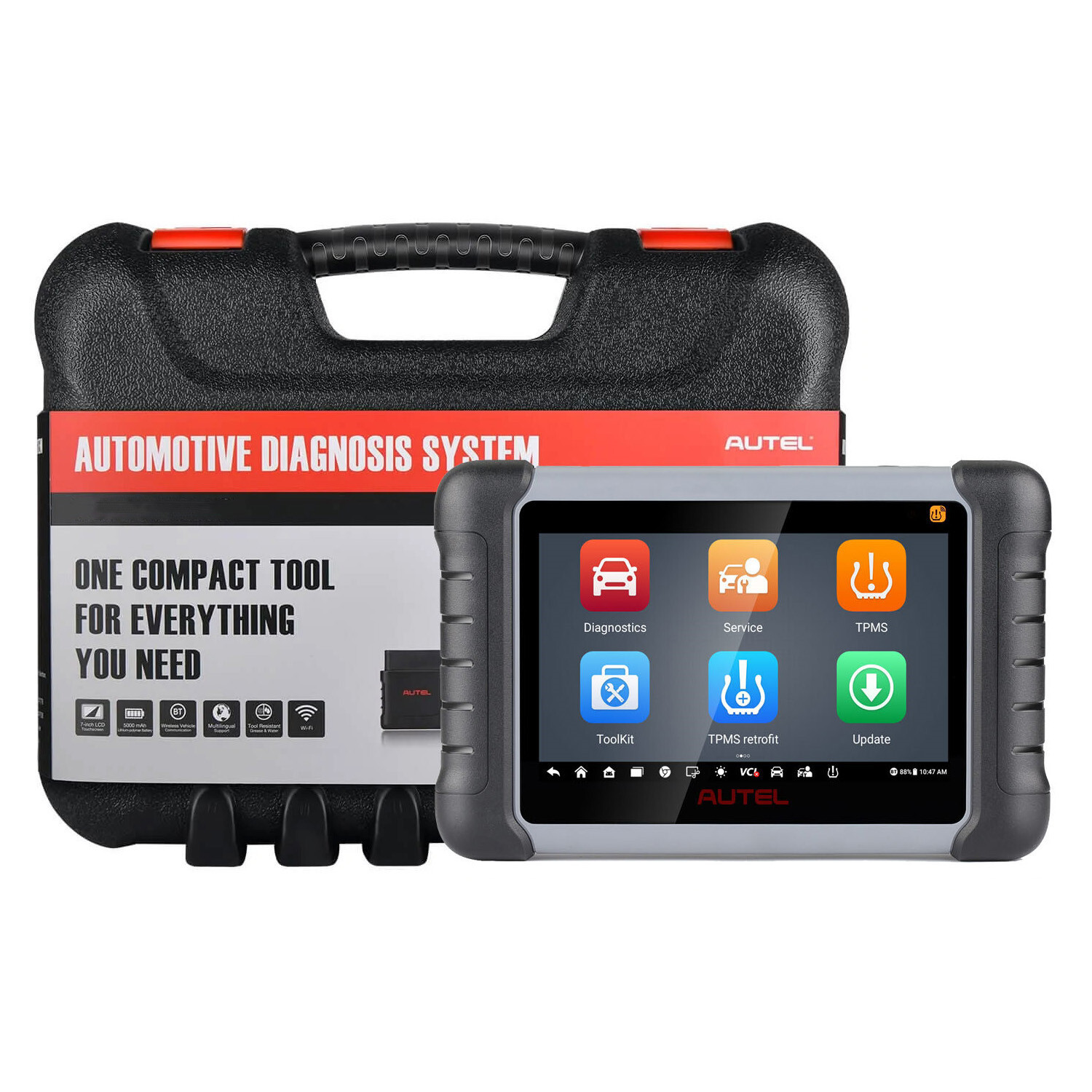 2024 Autel MaxiCOM MK808S MK808Z Android 11 Diagnostic Tablet Upgarded ...