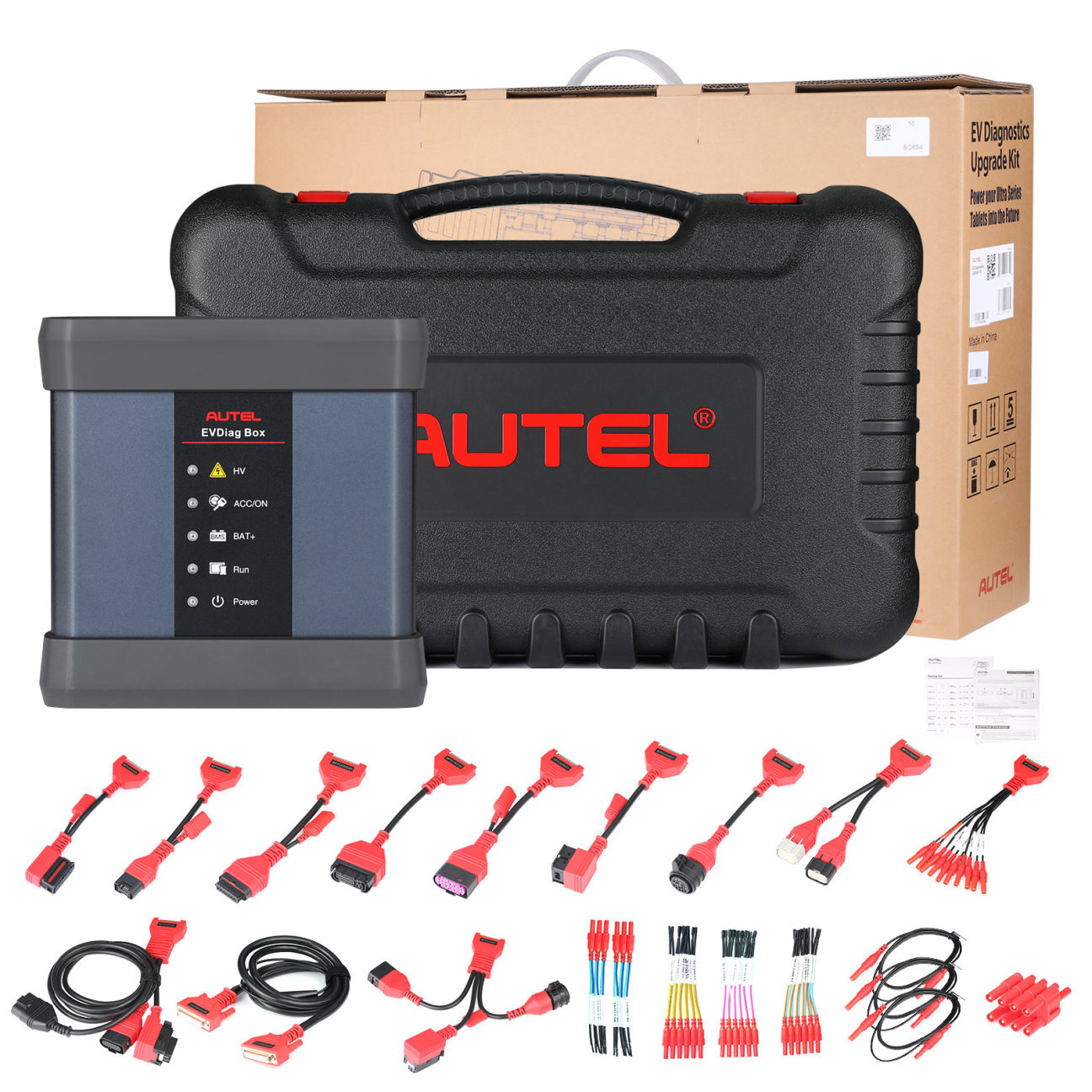 2023 Autel MaxiSYS EVDiag Diagnostics Upgrade Kit Autel EV Box Works