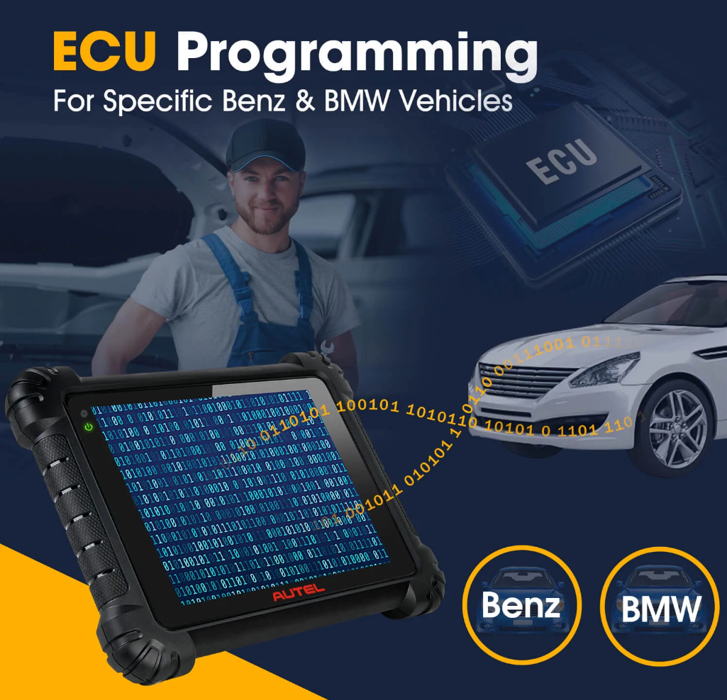 [2Years Update][US/UK/EU Ship]2025 Autel MaxiSYS MS919 Top Diagnostic Scan Tool Support ECU Programming & Coding with 5-In-1 VCMI Same as MaxiSys Ultra
