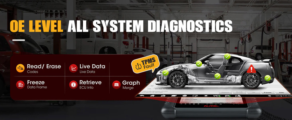 [US/UK/EU Ship] 2024 Autel MaxiDAS DS808S-TS TPMS Diagnostic Tool with Complete TPMS Functions Upgraded Of Autel DS808TS/ MP808TS