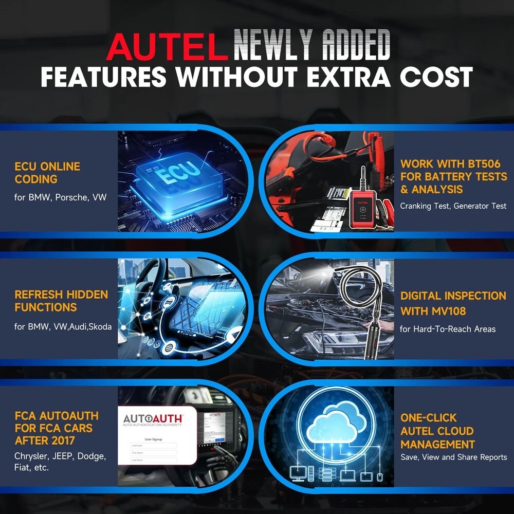 [US/UK/EU Ship] AUTEL MaxiDAS DS808S-BT PRO Full System Diagnostic Tool with Android 11 Operating System Support VAG Guided Functions