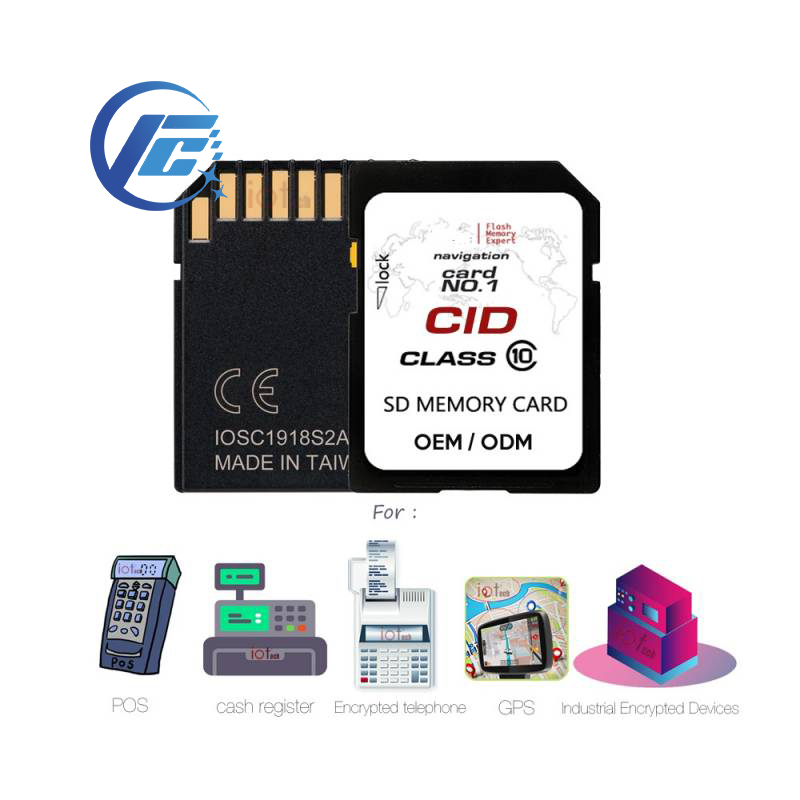 32gb sd sdhc u3 sd exfat sd change cid sd card reader sd Spi sd cid micro sd fat32 for Navigation/GPS/POS 