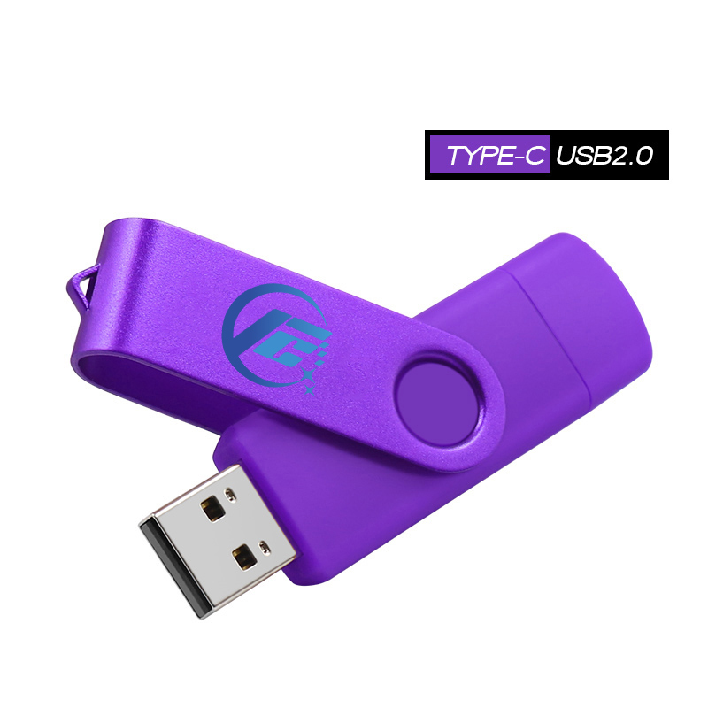 2in1 OTG USB 2.0 Pen drive 1gb 2gb 4gb 8gb fat32 16gb 32GB 64GB 128GB otg usb flash drive usb stick type c