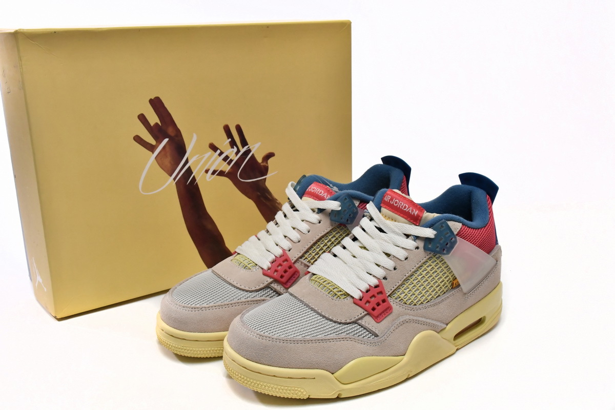 Nike Air Jordan 4 Retro Union Guava Ice Reps|Fake Guava 4s Cheap For Sale-Reps Sneaker