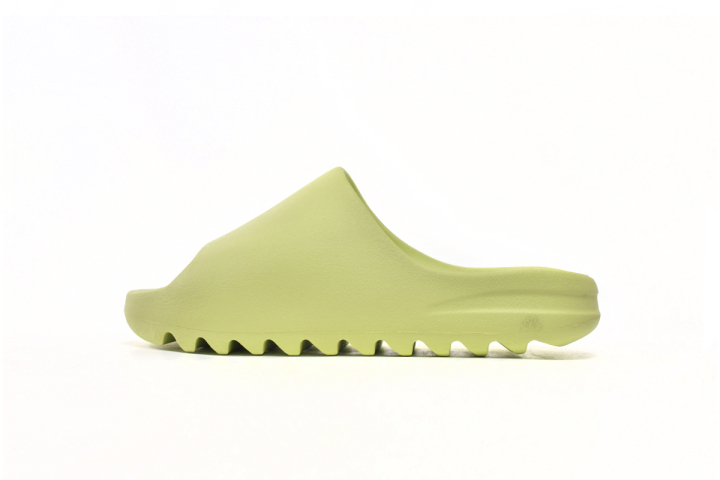 Glow Green Yeezy Slides