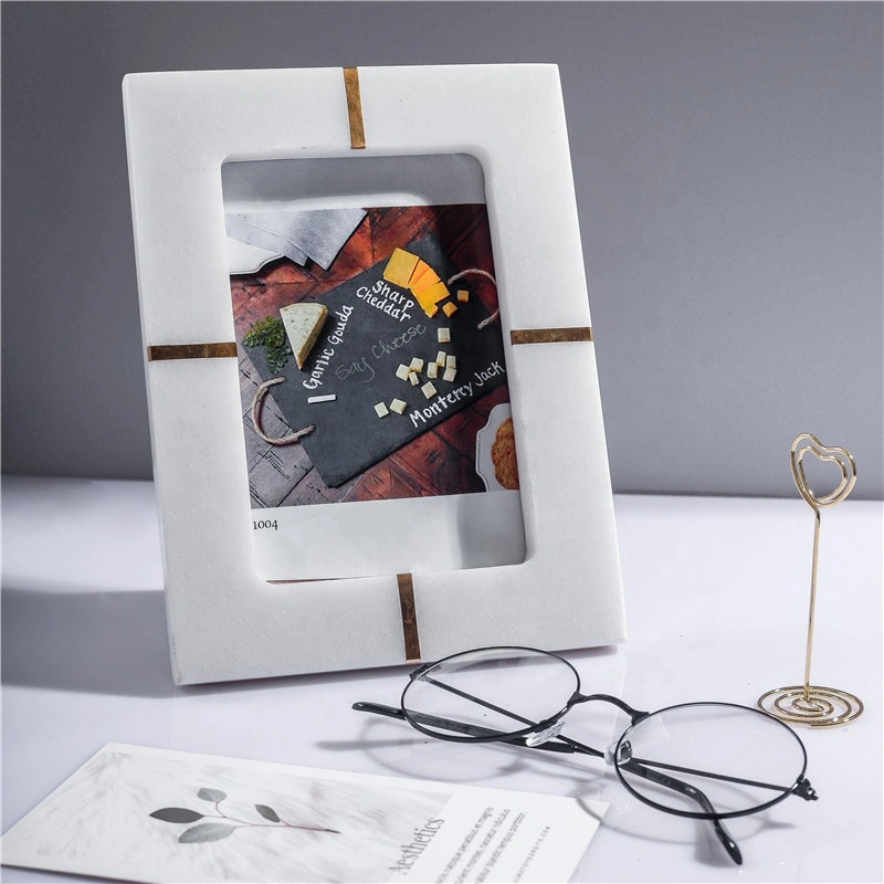 Marble picture frames are a great way to showcase your favorite