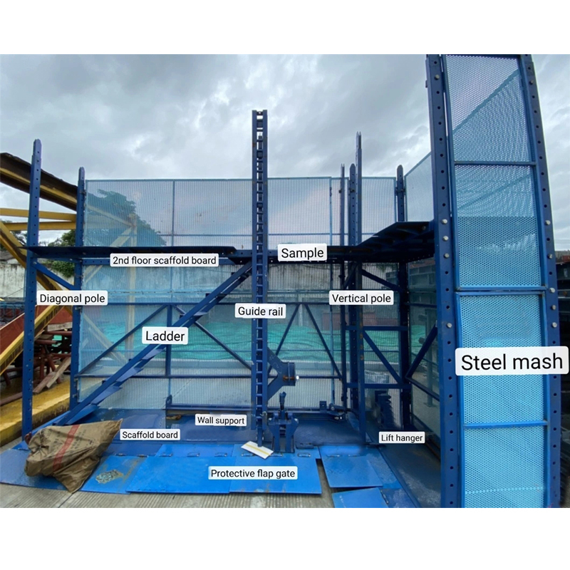 Construction Building Working Platform System Steel Scaffold Steps System.